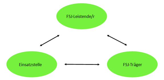 Grafik zu den 3 Parteien beim FSJ 