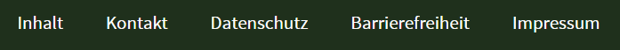 Screenshot Impressum